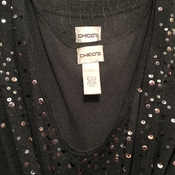 Dazzling sweater and camisole set - Picture 3 of 4